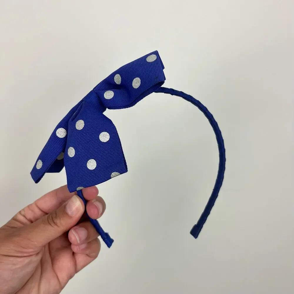 Gymboree blue polka